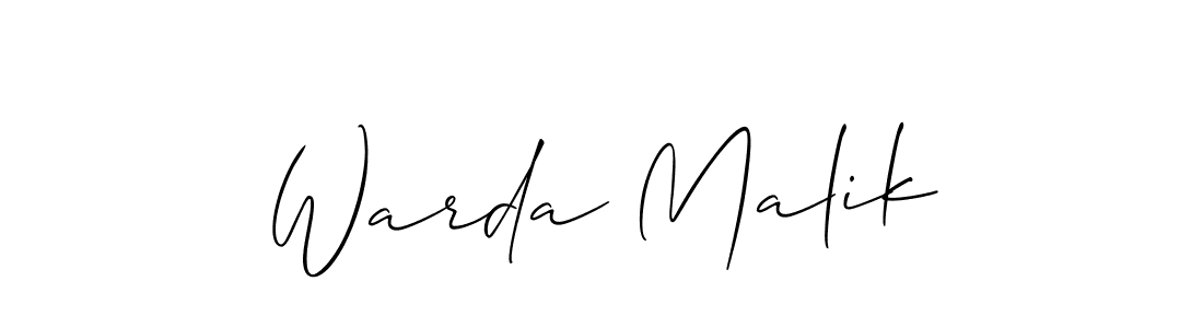 Here are the top 10 professional signature styles for the name Warda Malik. These are the best autograph styles you can use for your name. Warda Malik signature style 2 images and pictures png