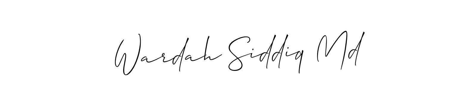 Check out images of Autograph of Wardah Siddiq Md name. Actor Wardah Siddiq Md Signature Style. Allison_Script is a professional sign style online. Wardah Siddiq Md signature style 2 images and pictures png