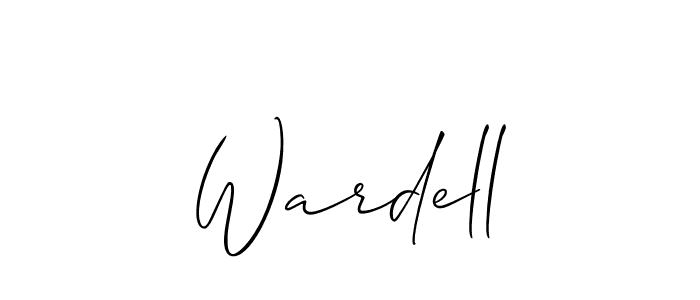 This is the best signature style for the Wardell name. Also you like these signature font (Allison_Script). Mix name signature. Wardell signature style 2 images and pictures png