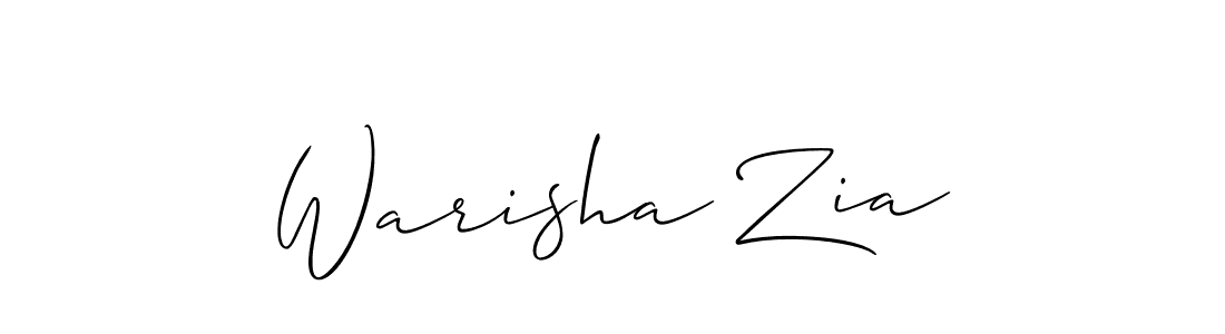 Once you've used our free online signature maker to create your best signature Allison_Script style, it's time to enjoy all of the benefits that Warisha Zia name signing documents. Warisha Zia signature style 2 images and pictures png