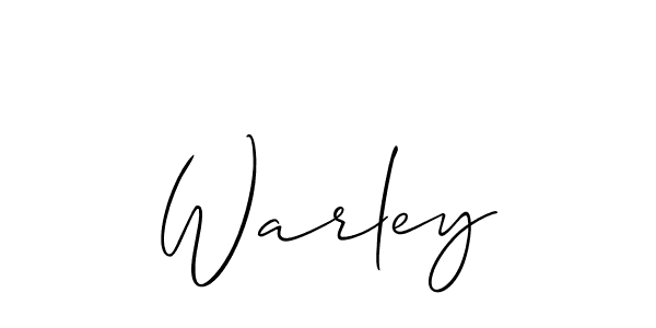 Similarly Allison_Script is the best handwritten signature design. Signature creator online .You can use it as an online autograph creator for name Warley. Warley signature style 2 images and pictures png