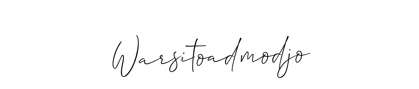 See photos of Warsitoadmodjo official signature by Spectra . Check more albums & portfolios. Read reviews & check more about Allison_Script font. Warsitoadmodjo signature style 2 images and pictures png