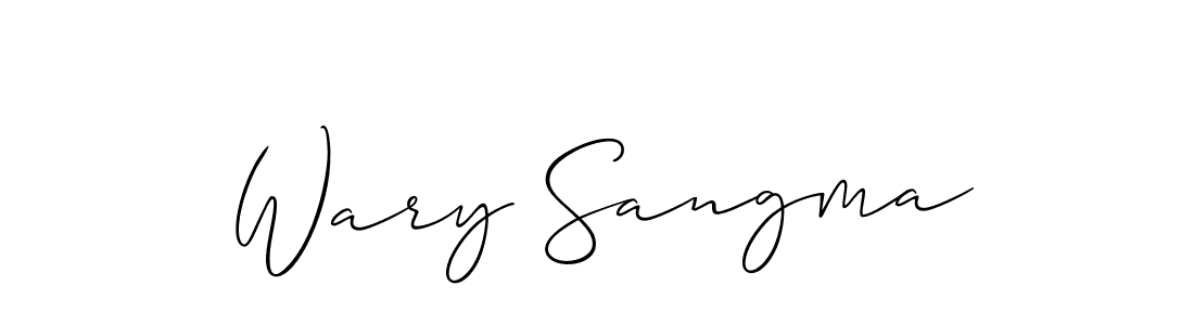 See photos of Wary Sangma official signature by Spectra . Check more albums & portfolios. Read reviews & check more about Allison_Script font. Wary Sangma signature style 2 images and pictures png