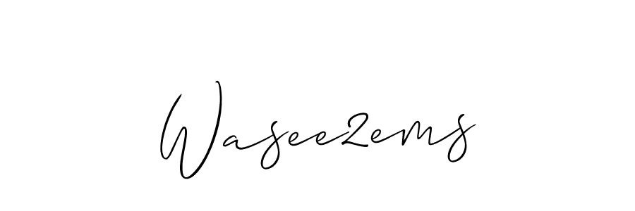 Best and Professional Signature Style for Wasee2ems. Allison_Script Best Signature Style Collection. Wasee2ems signature style 2 images and pictures png