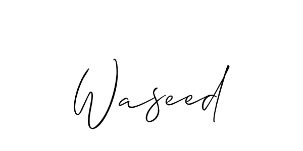 You should practise on your own different ways (Allison_Script) to write your name (Waseed) in signature. don't let someone else do it for you. Waseed signature style 2 images and pictures png