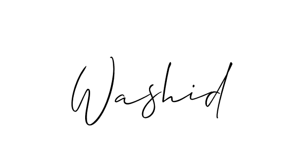 Similarly Allison_Script is the best handwritten signature design. Signature creator online .You can use it as an online autograph creator for name Washid. Washid signature style 2 images and pictures png