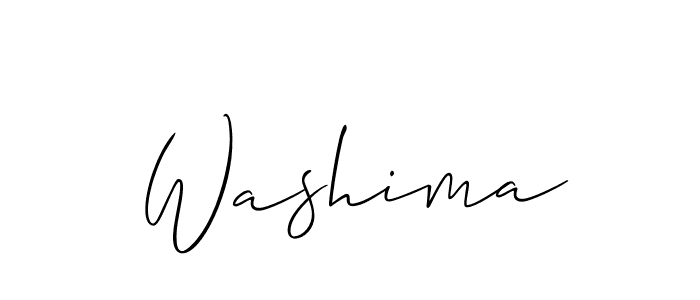 How to make Washima name signature. Use Allison_Script style for creating short signs online. This is the latest handwritten sign. Washima signature style 2 images and pictures png