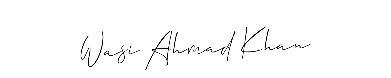 See photos of Wasi Ahmad Khan official signature by Spectra . Check more albums & portfolios. Read reviews & check more about Allison_Script font. Wasi Ahmad Khan signature style 2 images and pictures png