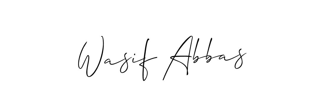 Once you've used our free online signature maker to create your best signature Allison_Script style, it's time to enjoy all of the benefits that Wasif Abbas name signing documents. Wasif Abbas signature style 2 images and pictures png