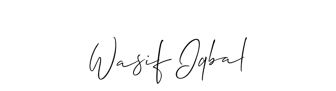 Check out images of Autograph of Wasif Iqbal name. Actor Wasif Iqbal Signature Style. Allison_Script is a professional sign style online. Wasif Iqbal signature style 2 images and pictures png