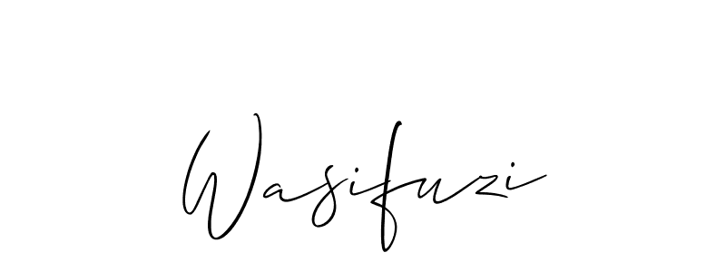 You can use this online signature creator to create a handwritten signature for the name Wasifuzi. This is the best online autograph maker. Wasifuzi signature style 2 images and pictures png