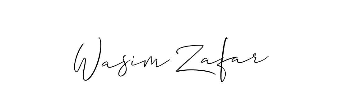 You can use this online signature creator to create a handwritten signature for the name Wasim Zafar. This is the best online autograph maker. Wasim Zafar signature style 2 images and pictures png