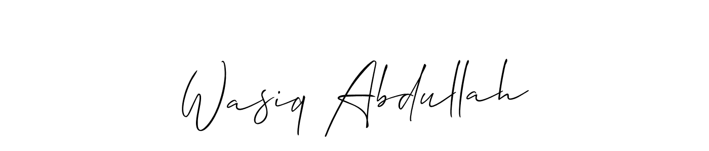 Here are the top 10 professional signature styles for the name Wasiq Abdullah. These are the best autograph styles you can use for your name. Wasiq Abdullah signature style 2 images and pictures png