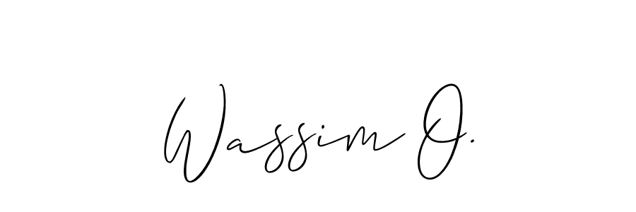 You can use this online signature creator to create a handwritten signature for the name Wassim O.. This is the best online autograph maker. Wassim O. signature style 2 images and pictures png