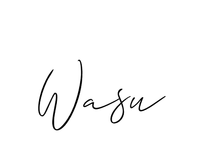 Once you've used our free online signature maker to create your best signature Allison_Script style, it's time to enjoy all of the benefits that Wasu name signing documents. Wasu signature style 2 images and pictures png