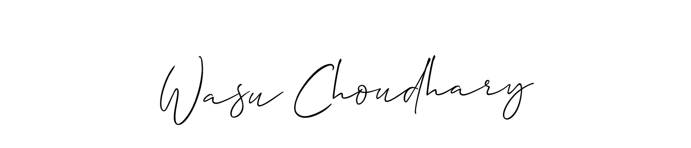 Once you've used our free online signature maker to create your best signature Allison_Script style, it's time to enjoy all of the benefits that Wasu Choudhary name signing documents. Wasu Choudhary signature style 2 images and pictures png