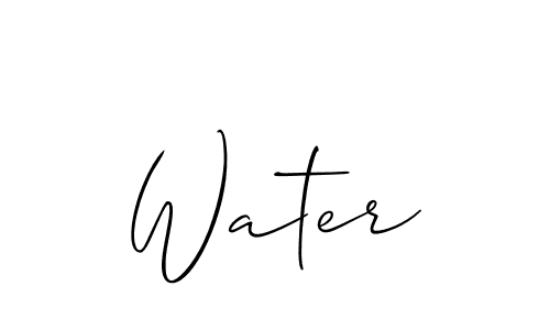 Check out images of Autograph of Water name. Actor Water Signature Style. Allison_Script is a professional sign style online. Water signature style 2 images and pictures png