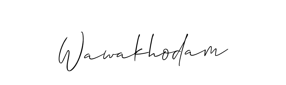 This is the best signature style for the Wawakhodam name. Also you like these signature font (Allison_Script). Mix name signature. Wawakhodam signature style 2 images and pictures png