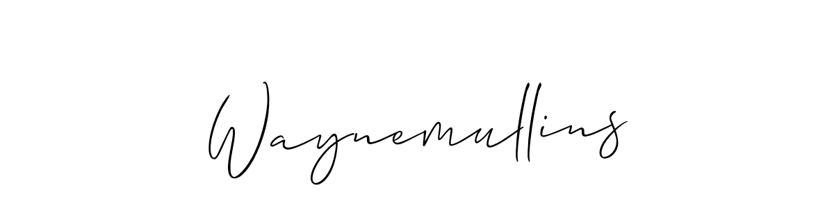 It looks lik you need a new signature style for name Waynemullins. Design unique handwritten (Allison_Script) signature with our free signature maker in just a few clicks. Waynemullins signature style 2 images and pictures png