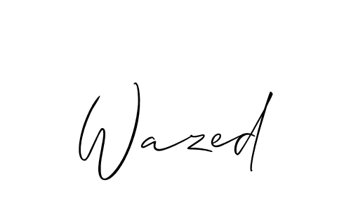 You can use this online signature creator to create a handwritten signature for the name Wazed. This is the best online autograph maker. Wazed signature style 2 images and pictures png