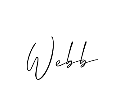 How to Draw Webb signature style? Allison_Script is a latest design signature styles for name Webb. Webb signature style 2 images and pictures png