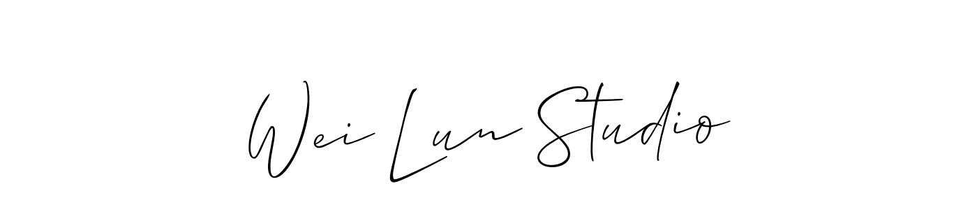 Here are the top 10 professional signature styles for the name Wei Lun Studio. These are the best autograph styles you can use for your name. Wei Lun Studio signature style 2 images and pictures png