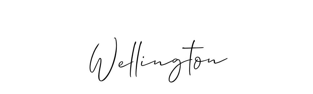 if you are searching for the best signature style for your name Wellington. so please give up your signature search. here we have designed multiple signature styles  using Allison_Script. Wellington signature style 2 images and pictures png