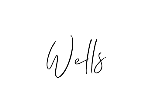 It looks lik you need a new signature style for name Wells. Design unique handwritten (Allison_Script) signature with our free signature maker in just a few clicks. Wells signature style 2 images and pictures png