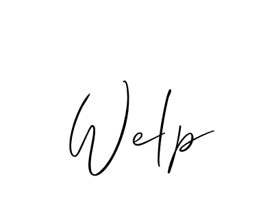 Make a beautiful signature design for name Welp. Use this online signature maker to create a handwritten signature for free. Welp signature style 2 images and pictures png