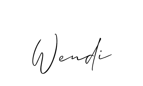 It looks lik you need a new signature style for name Wendi. Design unique handwritten (Allison_Script) signature with our free signature maker in just a few clicks. Wendi signature style 2 images and pictures png