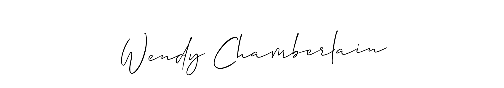 This is the best signature style for the Wendy Chamberlain name. Also you like these signature font (Allison_Script). Mix name signature. Wendy Chamberlain signature style 2 images and pictures png