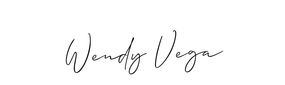 This is the best signature style for the Wendy Vega name. Also you like these signature font (Allison_Script). Mix name signature. Wendy Vega signature style 2 images and pictures png