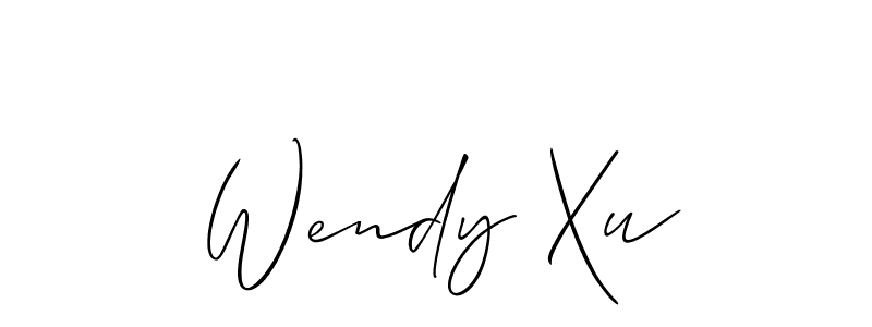 Also You can easily find your signature by using the search form. We will create Wendy Xu name handwritten signature images for you free of cost using Allison_Script sign style. Wendy Xu signature style 2 images and pictures png