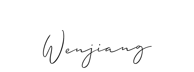 Here are the top 10 professional signature styles for the name Wenjiang. These are the best autograph styles you can use for your name. Wenjiang signature style 2 images and pictures png