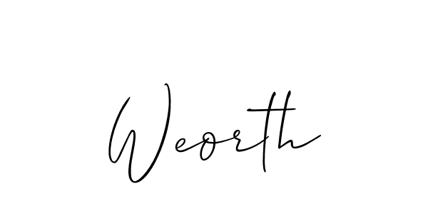 Check out images of Autograph of Weorth name. Actor Weorth Signature Style. Allison_Script is a professional sign style online. Weorth signature style 2 images and pictures png