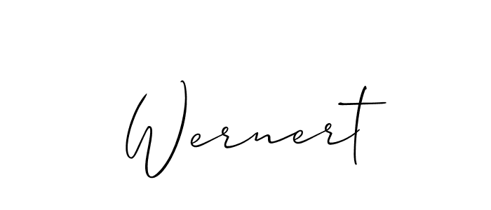 Make a short Wernert signature style. Manage your documents anywhere anytime using Allison_Script. Create and add eSignatures, submit forms, share and send files easily. Wernert signature style 2 images and pictures png