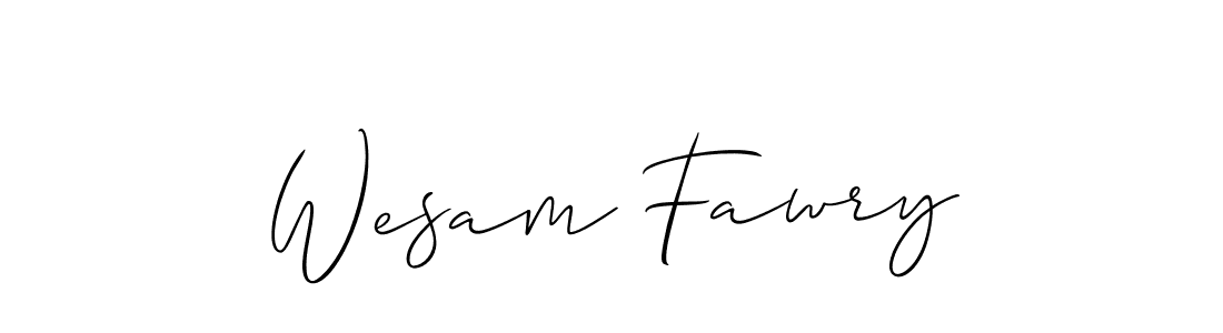 Once you've used our free online signature maker to create your best signature Allison_Script style, it's time to enjoy all of the benefits that Wesam Fawry name signing documents. Wesam Fawry signature style 2 images and pictures png