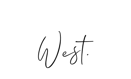 It looks lik you need a new signature style for name West.. Design unique handwritten (Allison_Script) signature with our free signature maker in just a few clicks. West. signature style 2 images and pictures png