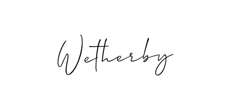 Similarly Allison_Script is the best handwritten signature design. Signature creator online .You can use it as an online autograph creator for name Wetherby. Wetherby signature style 2 images and pictures png