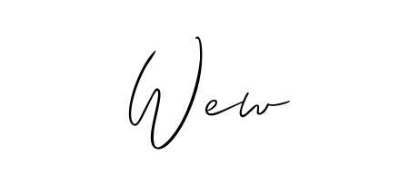 Quickly download Wew name signature in high-resolution PNG using Allison_Script style. Ready to insert into PDFs and online applications. Wew signature style 2 images and pictures png