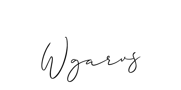 Similarly Allison_Script is the best handwritten signature design. Signature creator online .You can use it as an online autograph creator for name Wgarvs. Wgarvs signature style 2 images and pictures png