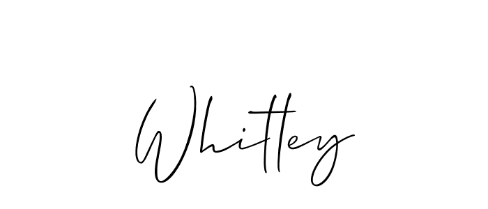 It looks lik you need a new signature style for name Whitley. Design unique handwritten (Allison_Script) signature with our free signature maker in just a few clicks. Whitley signature style 2 images and pictures png
