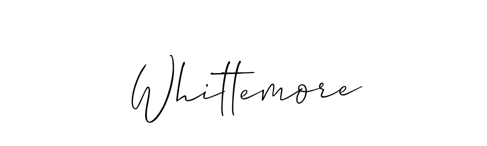 Make a beautiful signature design for name Whittemore. Use this online signature maker to create a handwritten signature for free. Whittemore signature style 2 images and pictures png