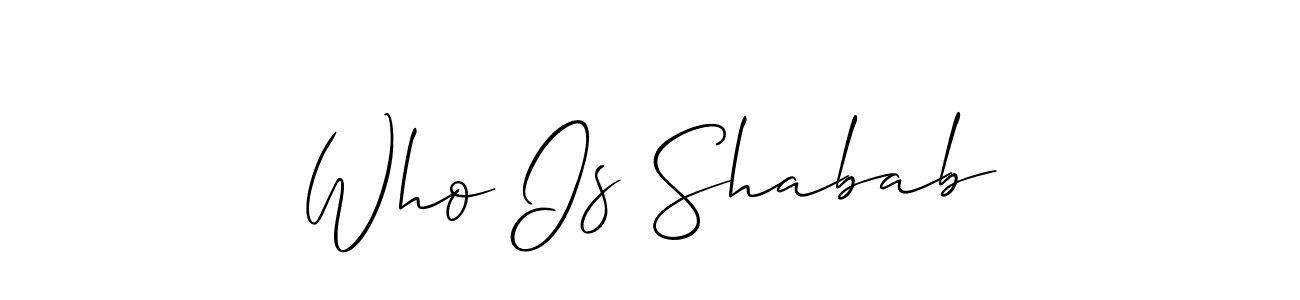Here are the top 10 professional signature styles for the name Who Is Shabab. These are the best autograph styles you can use for your name. Who Is Shabab signature style 2 images and pictures png