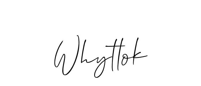 You should practise on your own different ways (Allison_Script) to write your name (Whytlok) in signature. don't let someone else do it for you. Whytlok signature style 2 images and pictures png