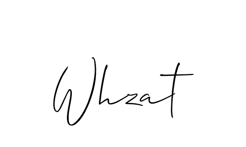 Make a beautiful signature design for name Whzat. Use this online signature maker to create a handwritten signature for free. Whzat signature style 2 images and pictures png