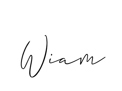 See photos of Wiam official signature by Spectra . Check more albums & portfolios. Read reviews & check more about Allison_Script font. Wiam signature style 2 images and pictures png