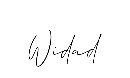 Once you've used our free online signature maker to create your best signature Allison_Script style, it's time to enjoy all of the benefits that Widad name signing documents. Widad signature style 2 images and pictures png