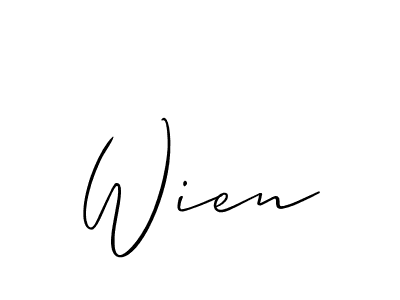 Check out images of Autograph of Wien name. Actor Wien Signature Style. Allison_Script is a professional sign style online. Wien signature style 2 images and pictures png