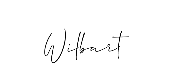 Also You can easily find your signature by using the search form. We will create Wilbart name handwritten signature images for you free of cost using Allison_Script sign style. Wilbart signature style 2 images and pictures png